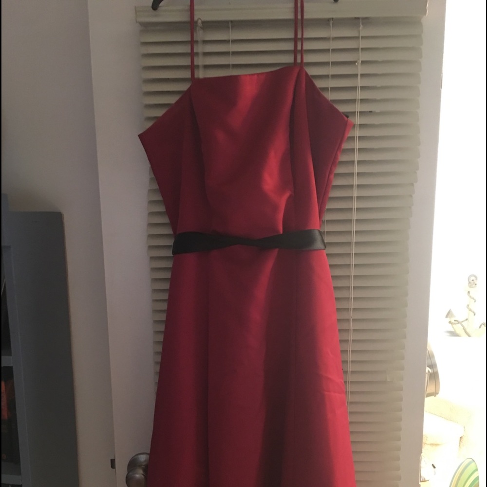 Size 6 Roberto bridal cocktail Satin dress